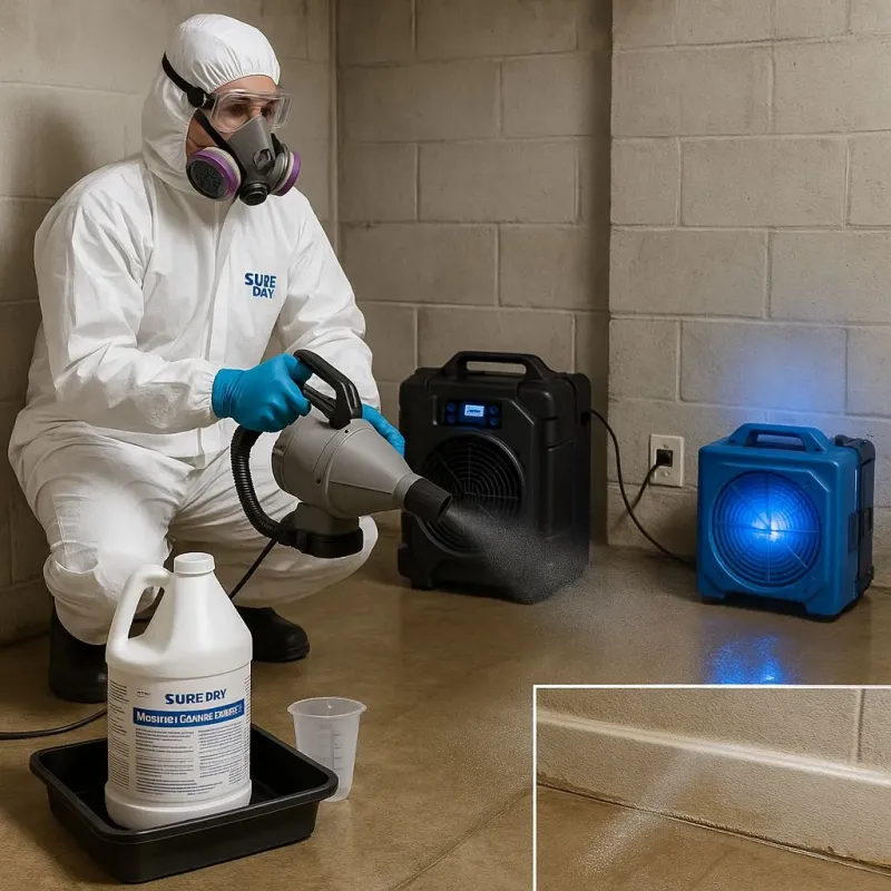Sanitization and Odor Removal process in Wind Lake, WI